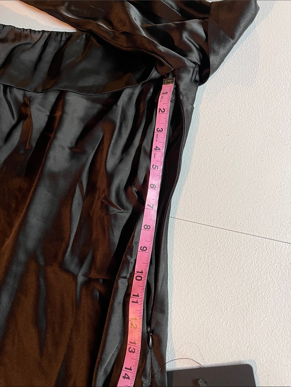 Lulus "Luxurious Vision" Satin Off-the-Shoulder Mini Dress - Picture 7 of 9
